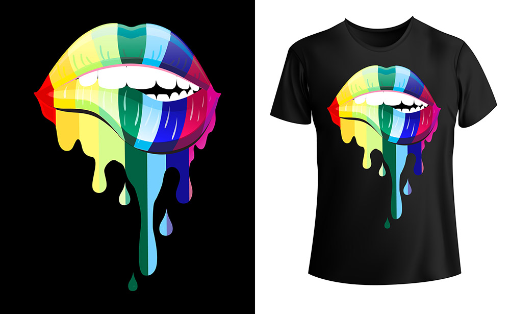 Heat pressing a DTF transfer on a cotton t-shirt for long-lasting results