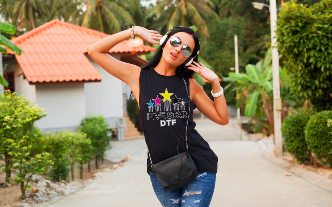 Best DTF transfers in Arizona – custom heat press film for shirts and apparel