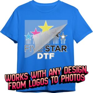 DTF transfers printed in Arizona for shirts - Five Star DTF