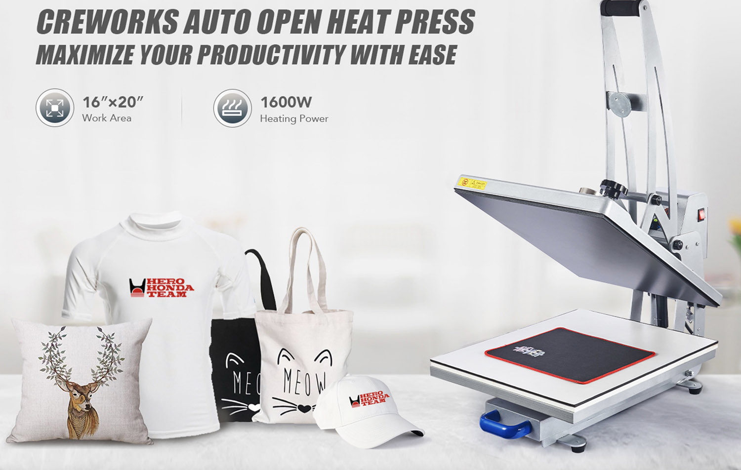 Best heat press for starting a shirt business