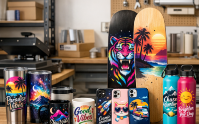 Custom DTF Decals for Hard Goods, Fast Durable Prints, Same-Day Tempe