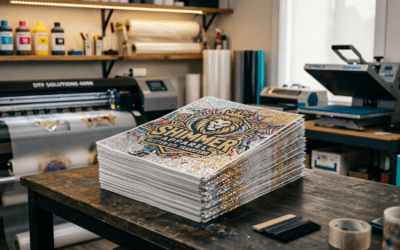 Glitter DTF Transfers: Bright, Durable Prints for Apparel Now